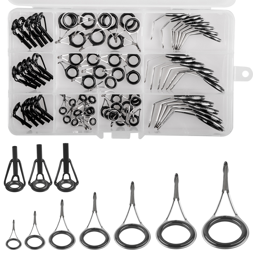 Fishing Rod Tip Replacement - Prowadnice do wędki Zestaw wymienny końcówek