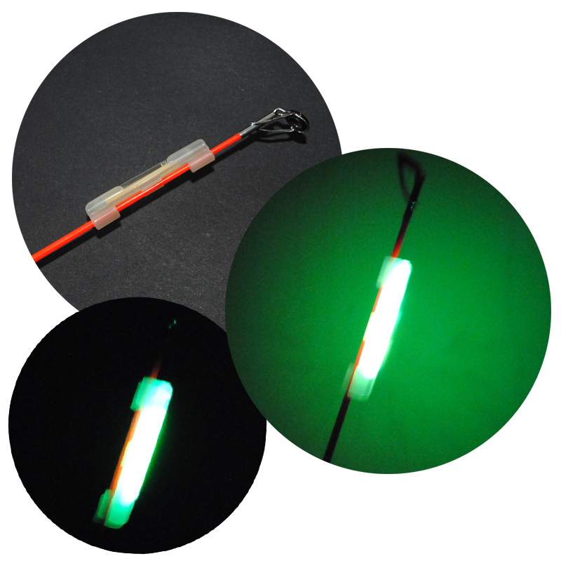 Fishing Rod Repair Kit - 8 sztuk/partia Luminous Lightstick uchwyt nowy