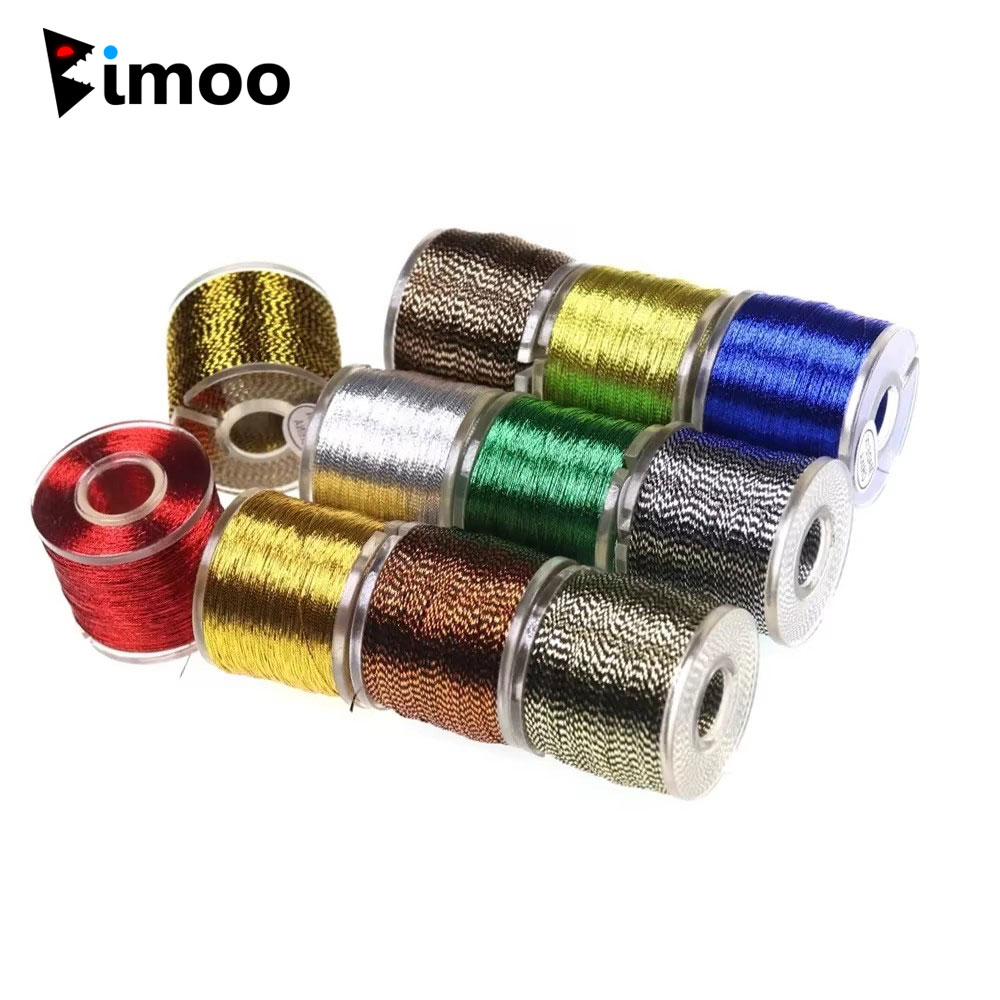 Fishing Rod Building Kit - 100 jardów/szpula Metaliczna nić do budowy