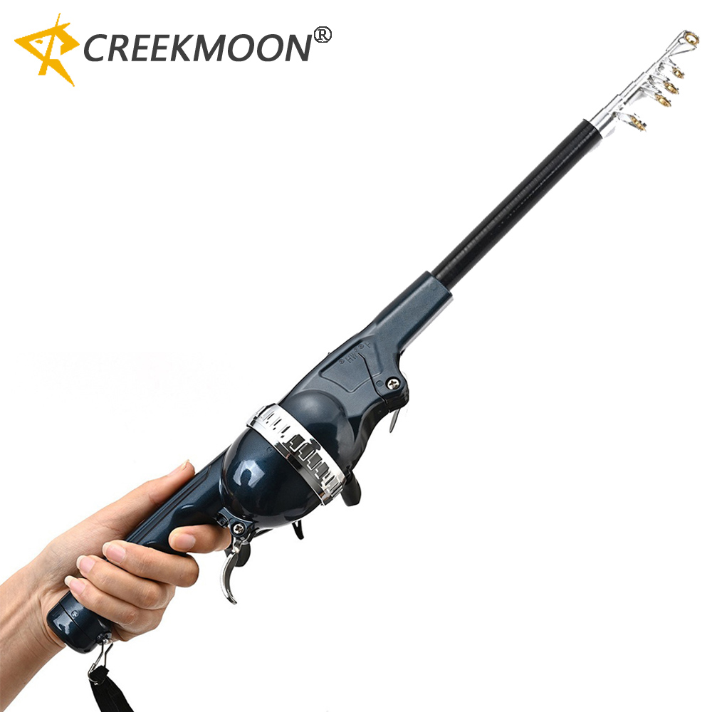 Fishing Rod Combo - 1 zestaw trwała teleskopowa mini wędka