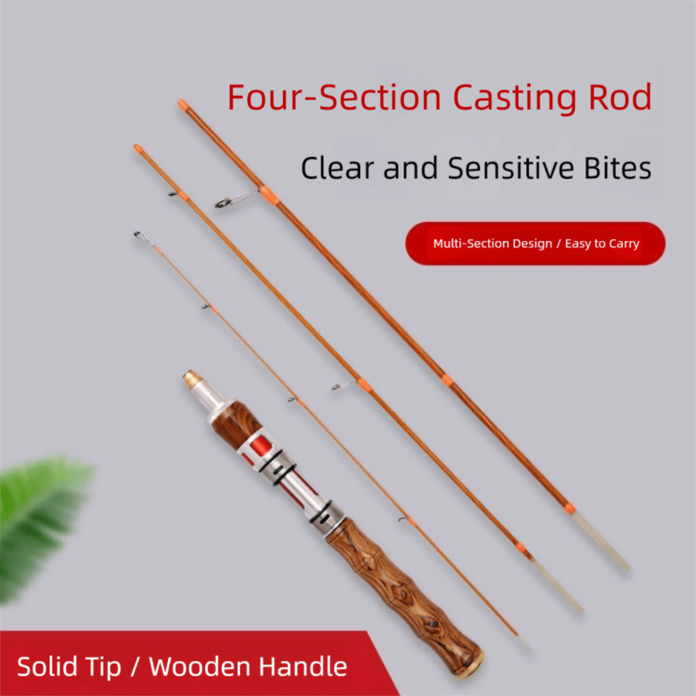 Fishing Rod Spinning - Wysokiej jakości 4-segmentowa wędka spinningowa UL