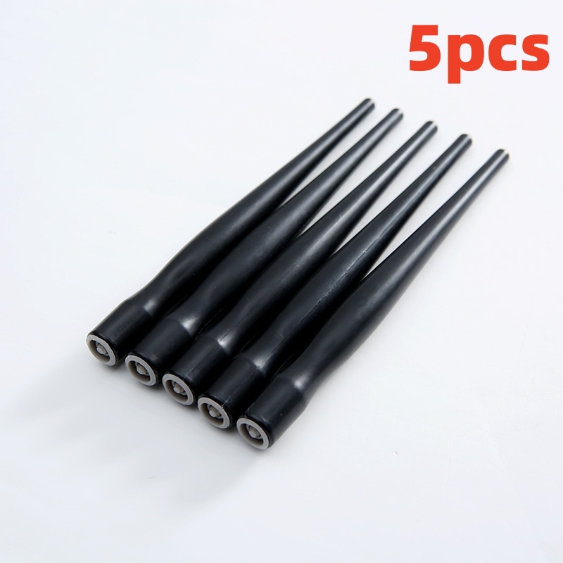 Fishing Rod Holder - 5 szt. Uniwersalny czarny plastikowy uchwyt