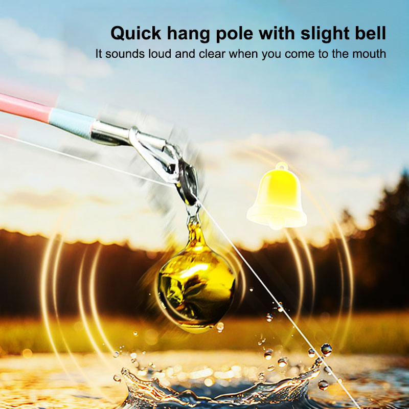 Fishing Rod Ice - 10/20 szt. Nowe szybkozłączki z dzwonkiem
