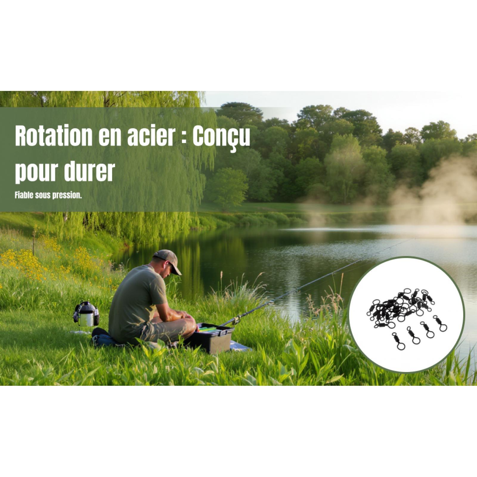 Matowe czarne krętliki wędkars – Fishing Rod Spinning recenzja i cena