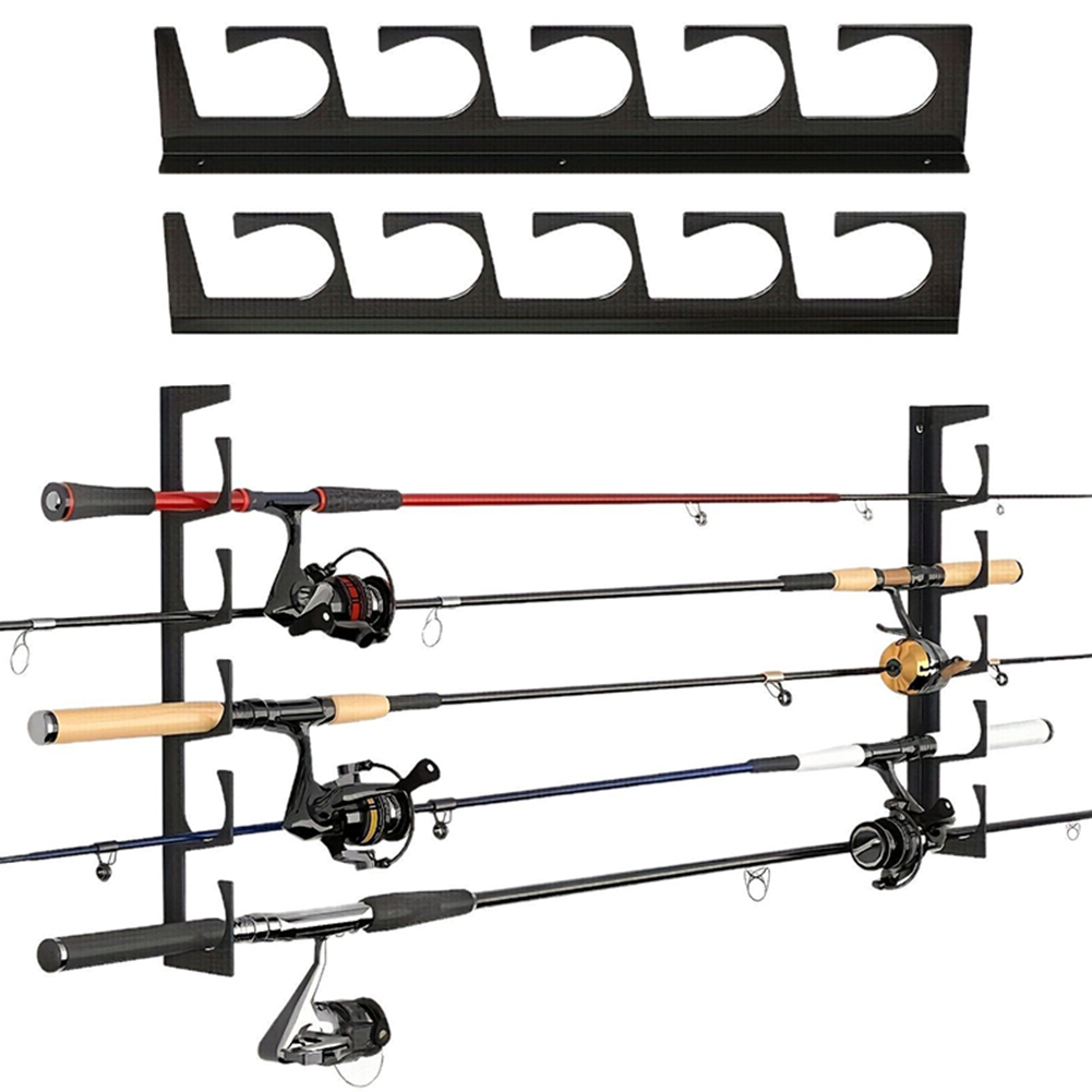 B48B - Metalowy uchwyt na wędk – Fishing Rod Rack recenzja i cena