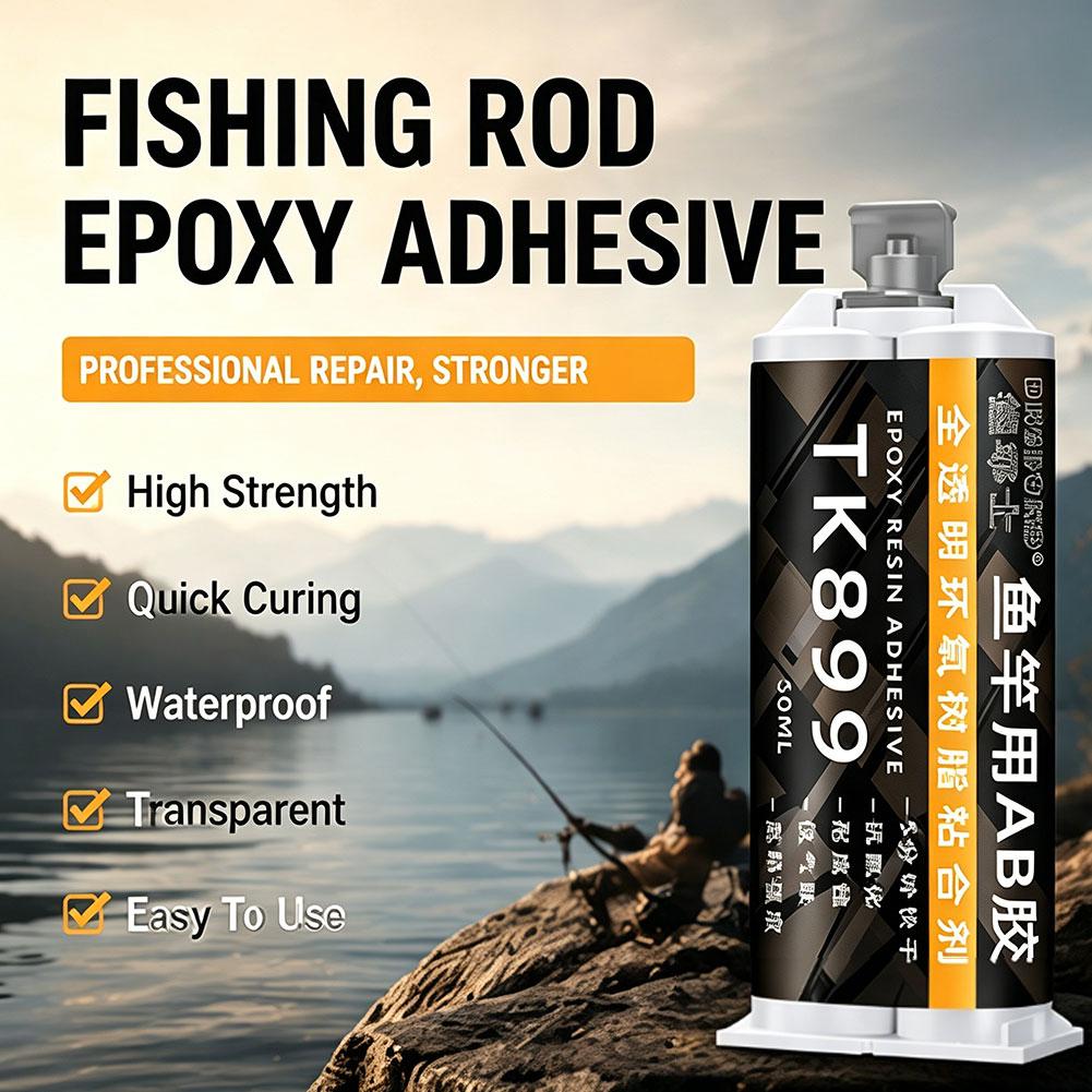 Klej do wędek, żywica epoksydo – Fishing Rod Repair Kit recenzja i cena