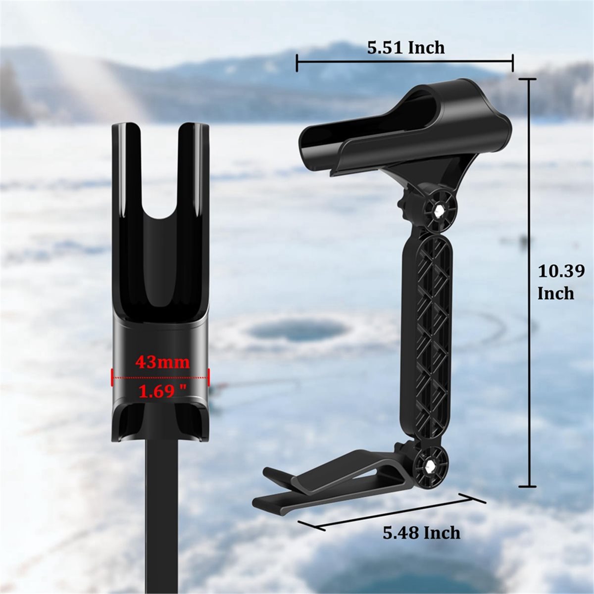 POPULARNY-2 szt. Regulowany uc – Fishing Rod Ice recenzja i cena