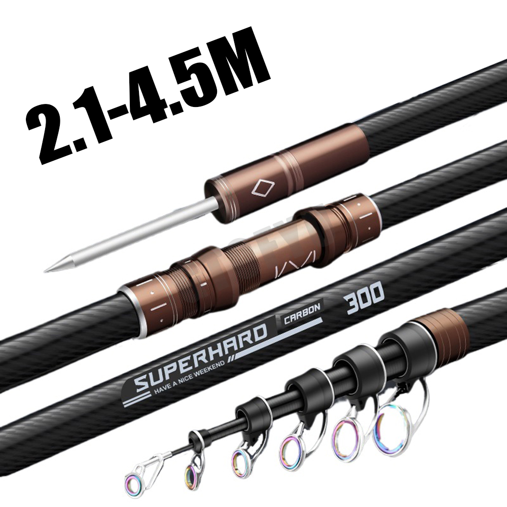Wędka teleskopowa 2.1M 2.7M 3. – Fishing Rod Surf recenzja i cena
