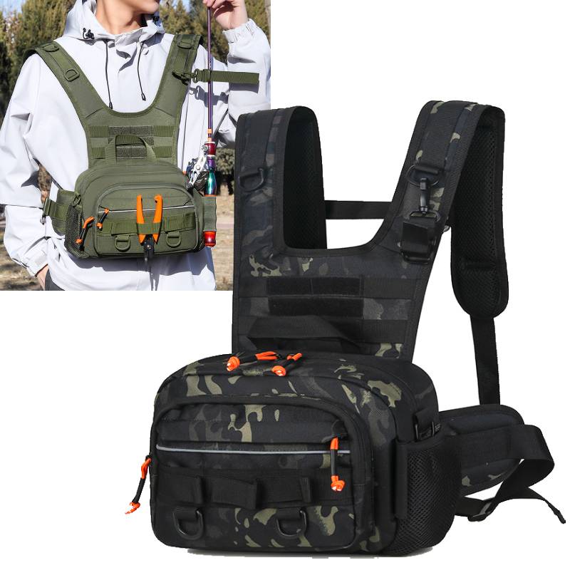 Męska torba na klatkę piersiow – Fishing Rod Holder recenzja i cena