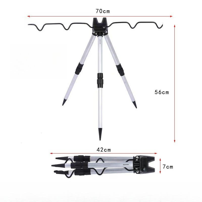 1 szt. Uchwyt na wędkę morską  – Fishing Rod Telescopic recenzja i cena