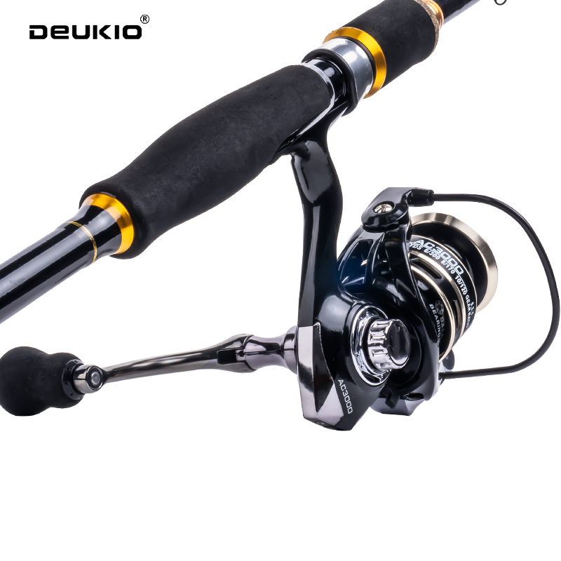 Zestaw wędkarski DEUKIO: wędka – Fishing Rod Combo recenzja i cena